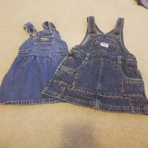 Oshkosh dress overalls